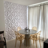 50 Placas Pvc 3d Revestimento De Paredes Imita Gesso Modelos