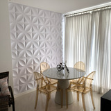 50 Placas Pvc 3d Revestimento De Paredes Imita Gesso Modelos