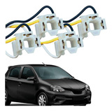 50 Plug Conector Soquete Lâmpada H4 Sem Fio Plug 3 Vias