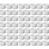 50 Ramekin Branco Canelado 100 Ml Porcelana Para Buffet