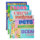 50 Revistas Livrinhos De Colorir Infantil Atividades Pintar