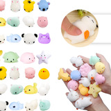 50 Squishy Mochi Bichinho Macio De Apertar Squishies Tiktok