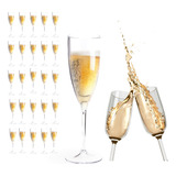 50 Taças Champanhe Espumante Brindar Festa Acrilico 160ml