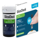 50 Tiras Fitas Reagentes Glicocheck Care Plus Hc489 Multi