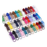 50 Uni Cursores Coloridos N 5 Zíper Nylon Para Artesanato