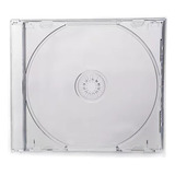50 Unid Box Dvd Capa Transparente Tradicional Resistente