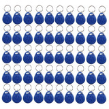 50 Unid Tag Rfid Regravável 125khz Controle Acesso Em4305
