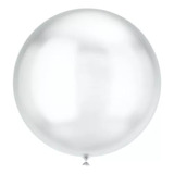 50 Unidades Balões Transparente 24 Polegadas