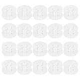50 Unidades Bobina Travas De Máquina De Costura Kit De Linhas De Costura Acessórios Máquinas De Costura Carretéis De Linha Vazios Multifuncional Plástico Cabo De Aço