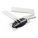 50 Unidades Caneta Giz Líquido Branco Para Adesivo Lousa