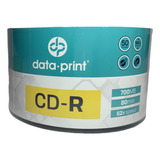 50 Unidades Cd r Data Print