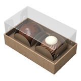 50 X Caixa Brigadeiro P 2 Doces Gourmet Doces Bombons