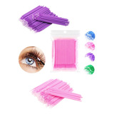 500 Aplicador Microbrush Fino Micro Brush Extensão Cílios