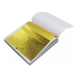 500 Folhas Ouro Para Restauração, Douramento Artesanato 8x8