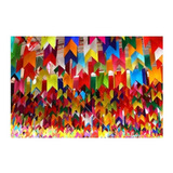500 Pct C/ 10 Mts Bandeirinha Festa Junina Seda