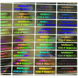 500 Selos Holográficos Lacre De Segurança Void 30x10mm
