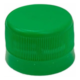 500 Tampa Plástica Verde Rosca 28mm Lacre Vedante Atacado