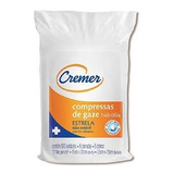 500 Compressa Gaze Hidrófila Cremer 10cm X 10m 13 Fios