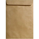 500 Envelope Saco A4 Kraft Natural 229x324 80g Skn33 40skn80