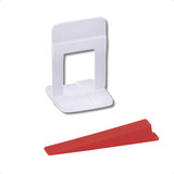 500 Espaçador Nivelador 1 5mm 100 Cunha Slim Cortag Piso Cor Transparente