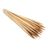 500 Espetinhos Vareta Palito Espetos De Bambu Churrasco 30cm