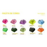 500 Forminhas Doces Finos Tela Engomada Cestinha Caixeta Cor