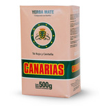 500 G Erva Mate Uruguaia Canarias Té Rojo Y Centella