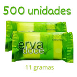 500 Mini Sabonete 11gr Erva Doce Hotel Pousada Hospital