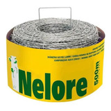 500 Mts Arame Farpado Nelore Fio 16 1 60mm 250kgf Morlan
