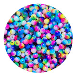 500 Pçs Miçanga P Montagem De Bijuteria Tie Dye 6mm Promoção