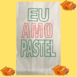 500 Sacos P Pastel 1kg com Barreira De Gordura Eu Amo Pas