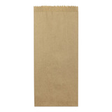 500 Un Sacos De Papel Kraft Liso 5 Kg Paes Salgados Doces