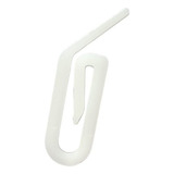 500 Unid De Gancho Hospitalar Clips Para Cortinas Branco