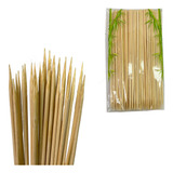 500 Unid Espeto Bambu P Pestisco