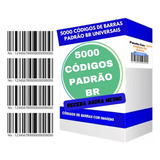 5000 Códigos De Barras Ean13 Com Imagem Envio Imediato