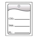 5000 Etiquetas Tag Para Precificação Roupas 30mmx38mm