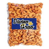 500g Castanha Caju Torrada W1 Inteira Premium Sem Sal