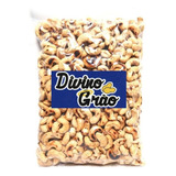 500g Castanha De Caju Inteira W1 Assada Sem Óleo Sem Sal