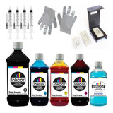 500ml Kit Tinta Recarga Compatível Com Cartucho Hp F4480