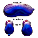 500ml Tinta Automotiva Camaleão Azul E Roxo Poliéster