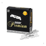 500un Lamina Derby Premium Black Cortada Atacado Original