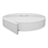 50m Rodapé Flexível Eva Moldura Roda Meio Autocolante 10cm
