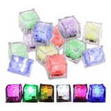 50pc Cubos De Gelo Luminosos Artificiais Bar Decoração De To