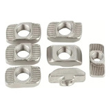 50pce Porca Martelo porca T M6 Canal 8mm 3030 4040