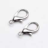 50pcs Fecho Lagosta 23*12mm Liga Chaveiro Pulseira-306