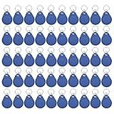 50pcs IC UID Card Token Tag Chaveiro Chaves RFID Chave Inteligente De Entrada Acesso à Porta De Peças De Segurança Doméstica 13 56 MHZ Copiável Para Controle De Acesso Presença De Tempo Chave