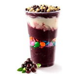 50un Copo 500ml Chopp Açai Transparente Pp