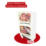 50un Saco Termico Papel Assados E Grelhados Costela Kambé