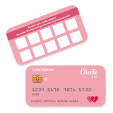 50un Cartão Fidelidade Cartão De Crédito
