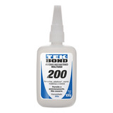 50un Cola Adesivo Instantâneo Multiuso 100g Gel Tekbond 200